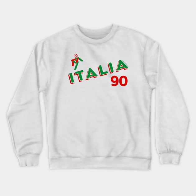 RETRO REVIVAL - ITALIA 90 Crewneck Sweatshirt by ItalianPowerStore